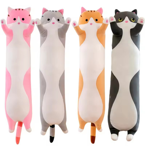 Cute long cat - long, plush