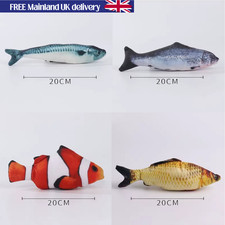 Fish Cat Toy - Plush Pet Cat