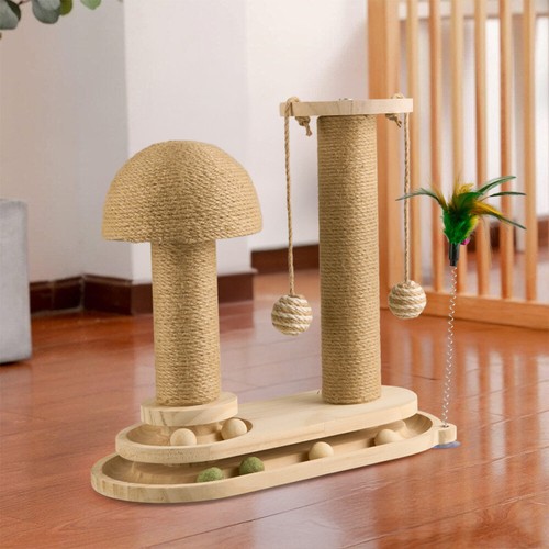 Tall large cat scratching post - tall,