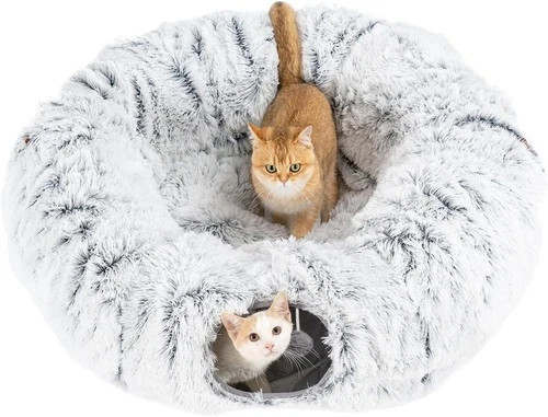 Cat tunnel collapsible pet - cat,
