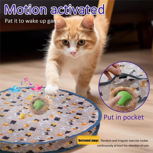 Smart cat toys interactive - smart,