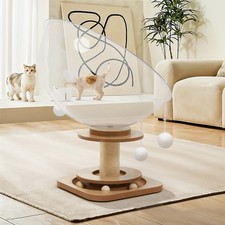 Space Capsule Cat Bed with