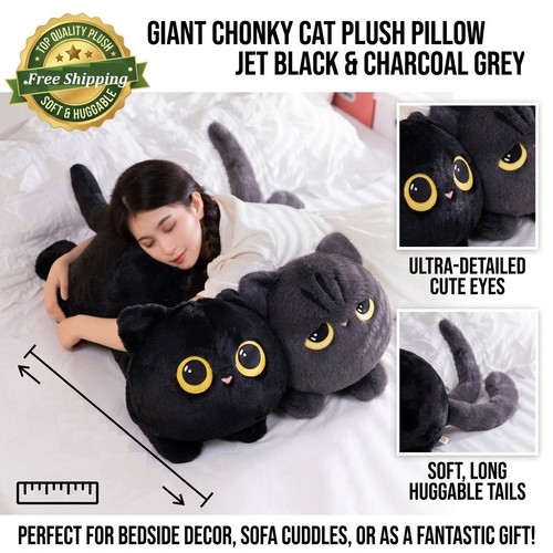 Cute cat plush toy soft - cute,