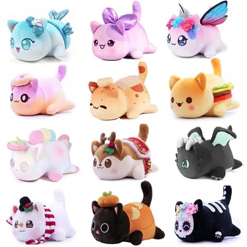 Plush meemeows food cat toy - plush,