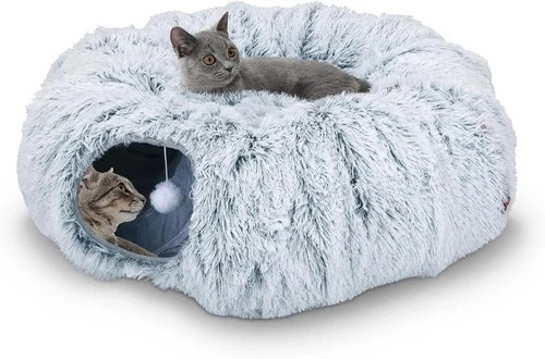 Cat tunnel collapsible pet - collapsible,