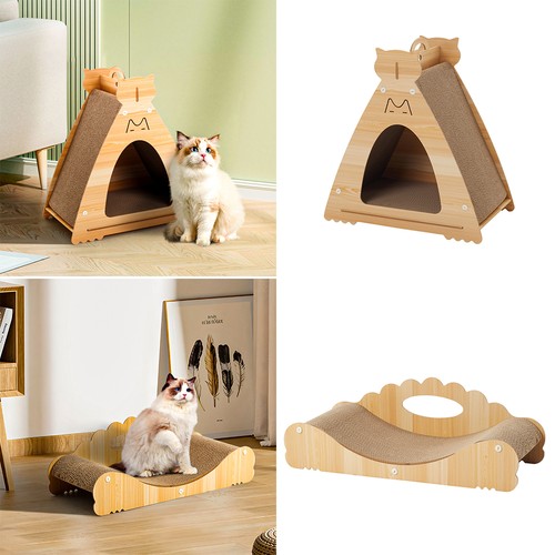 Cat scratching post - cat,