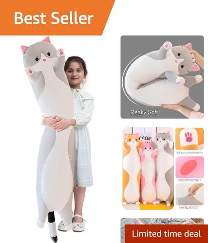 Charming long cat - long,