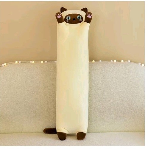 Sleeping cat pillow plush toy - pillow,