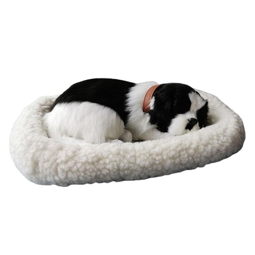 Realistic sleeping cat - sleeping, toy