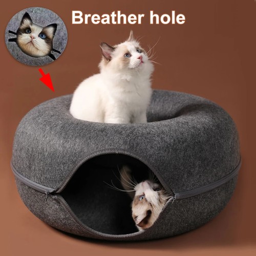 Cat tunnel bed round - cat,