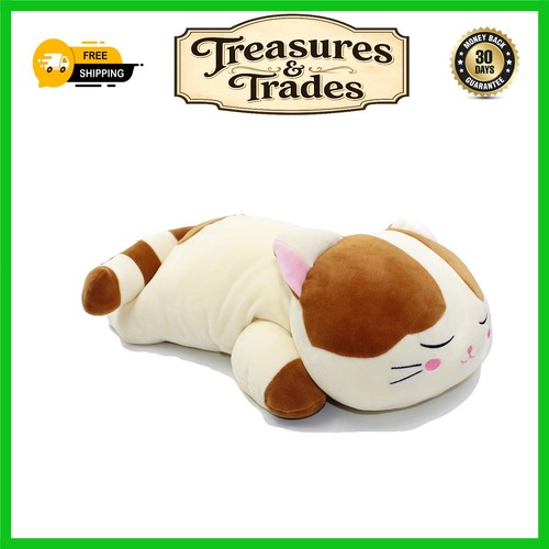 Soft plush sleeping cat - sleeping,